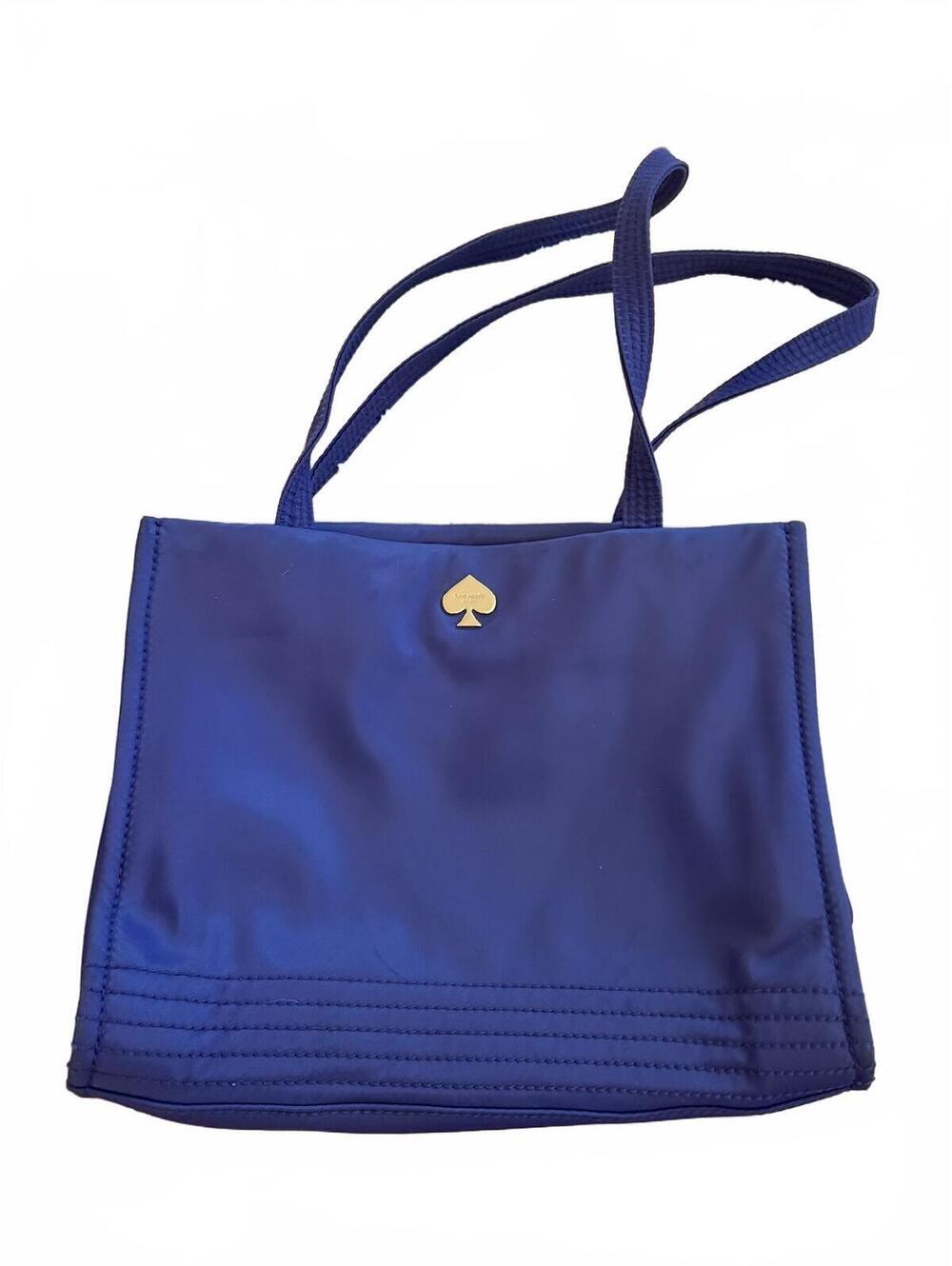 Kate Spade Navy Blue Nylon Tote Bag